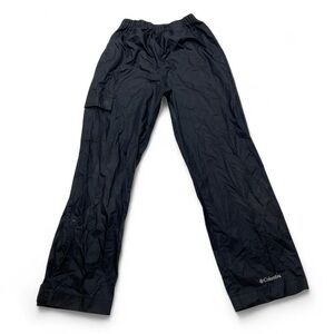 Columbia Men's Black Waterproof Rain Pants